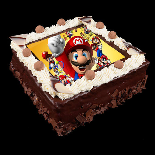Afbeelding van Kinder foto chocoladetaart