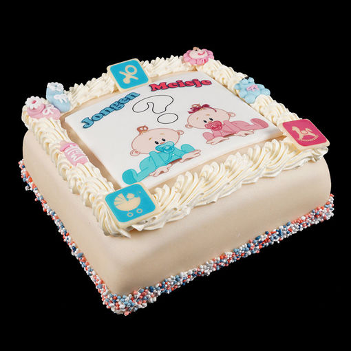 Afbeelding van Gender Reveal taart