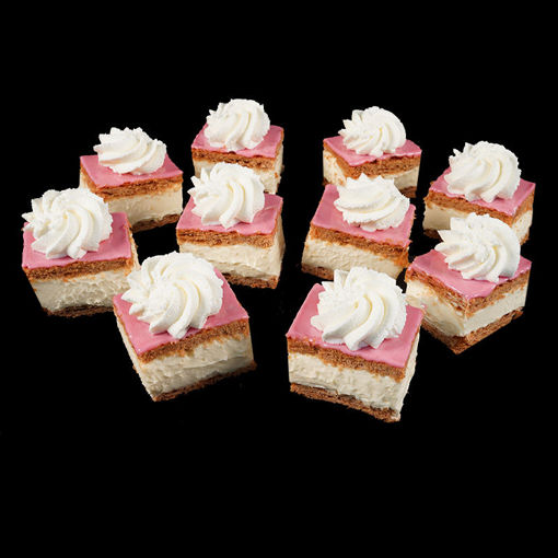 Afbeelding van Mini tompouce (halve) 10 stuks