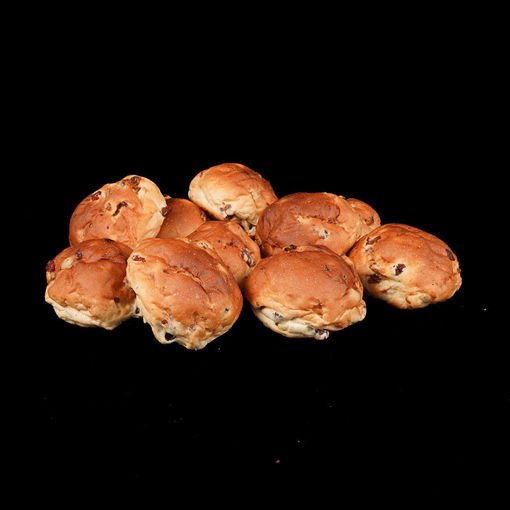Afbeelding van Mini Rozijnenbolletjes 10 stuks