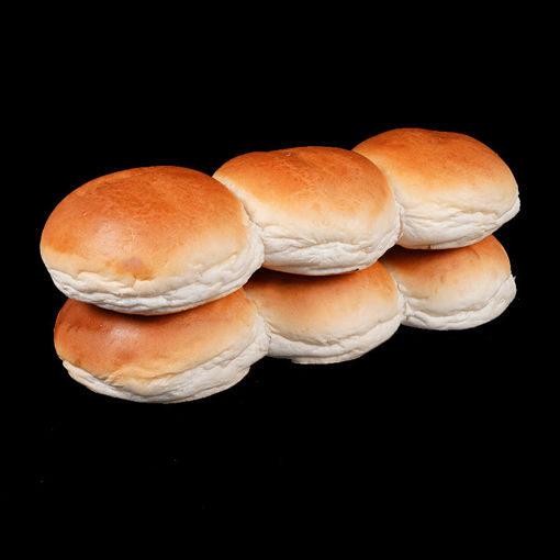 Afbeelding van Wit bolletje 6 stuks