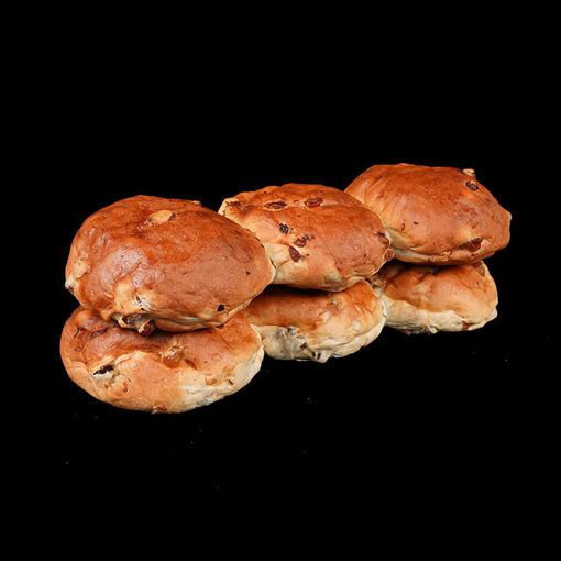 Afbeelding van Rozijnenbol 6 stuks