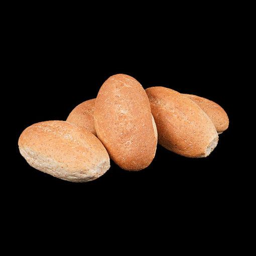 Afbeelding van Pistolet bruin (bake-off) 5 stuks