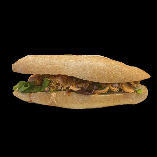 Afbeelding van Belegd broodje - pulled pork