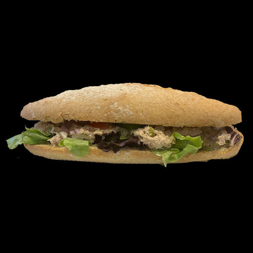 Afbeelding van Belegd broodje - huisgemaakte tonijnsalade
