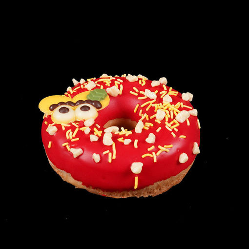 Afbeelding van Pieten donut rood per stuk