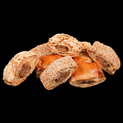 Afbeelding van Borrelsaucijzen doosje 9 stuks assorti