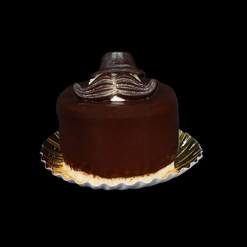 Afbeelding van Vaderdag gebakje chocolade