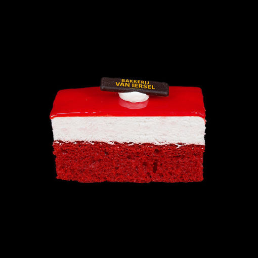 Afbeelding van Red Velvet gebakje per stuk - 100% plantaardig