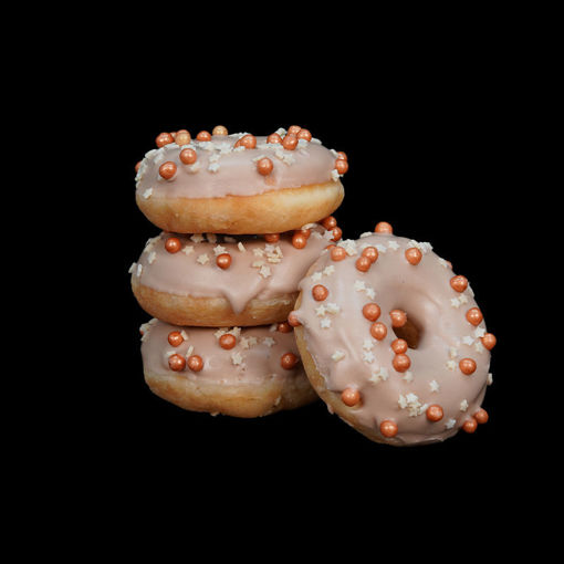 Afbeelding van Mini donuts Gender reveal 8 stuks