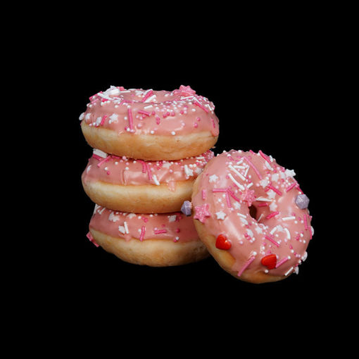 Afbeelding van Mini donut Peppa Pig 8 stuks