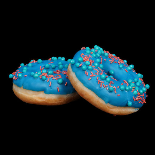 Afbeelding van Donut Paw Patrol blauw 8 stuks