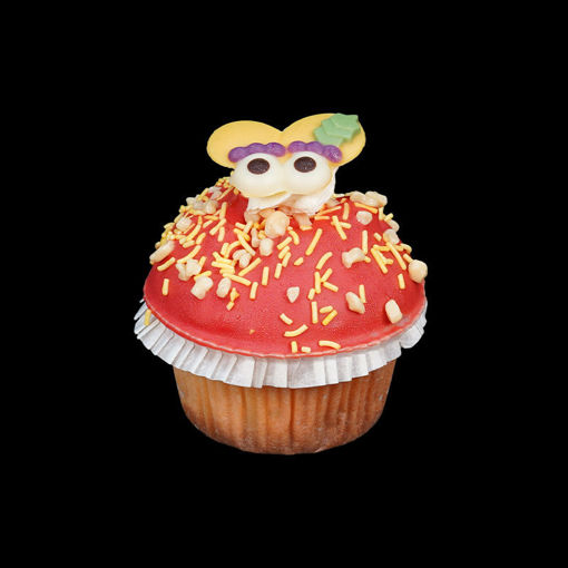 Afbeelding van Pieten muffin rood per stuk