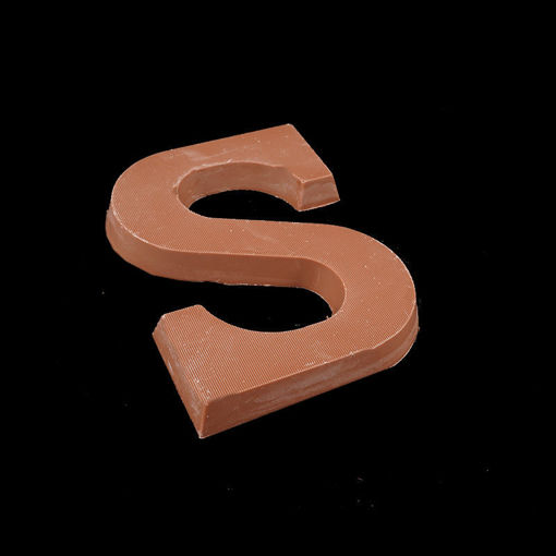 Afbeelding van Schoenletter S - melk
