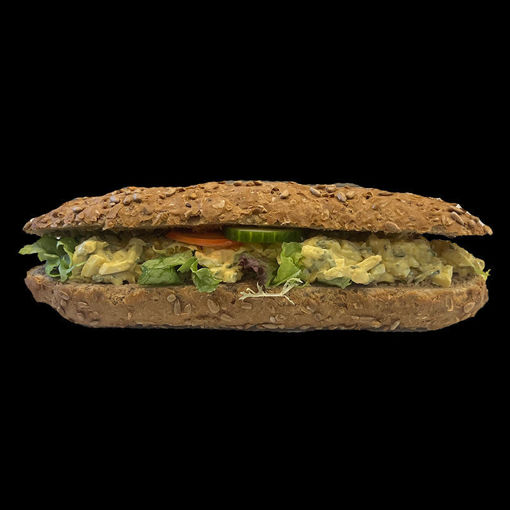 Afbeelding van Belegd broodje - Eiersalade
