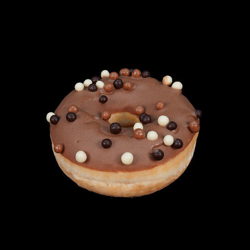 Afbeelding van Donut decoratie nutella per stuk