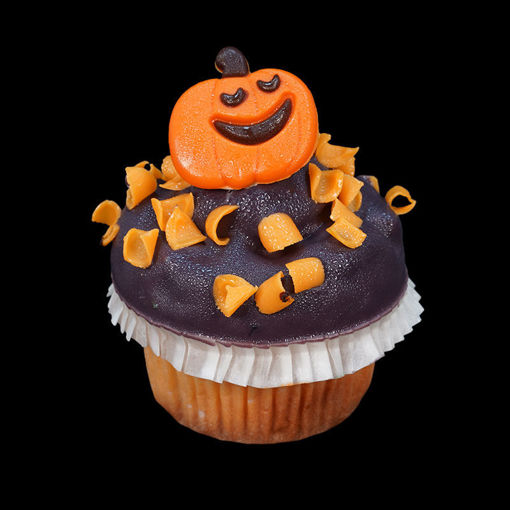 Afbeelding van Halloween muffin paars